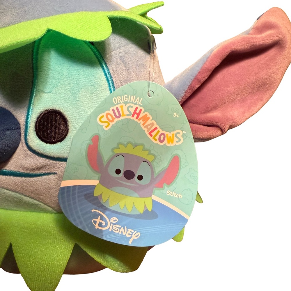 Squishmallows Disney Stitch NWT Blue & Green 8” Plush Duo & Stitch Canvas Print - Picture 3 of 9